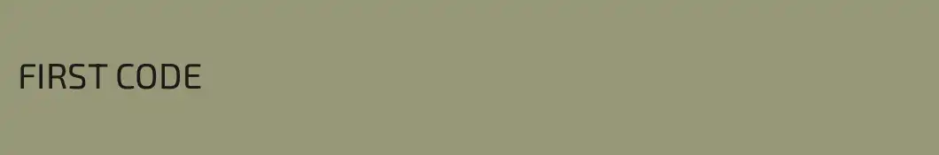 FIRST CODE